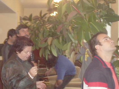 Жана Владимирова с фикуса си