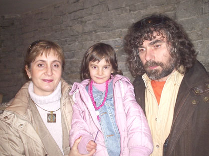 Цветан Донковски и семейство