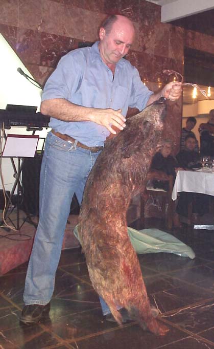 Търг за диво прасе