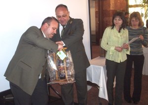 Награждаване на  Станимир Пенчев и Павли Богдански